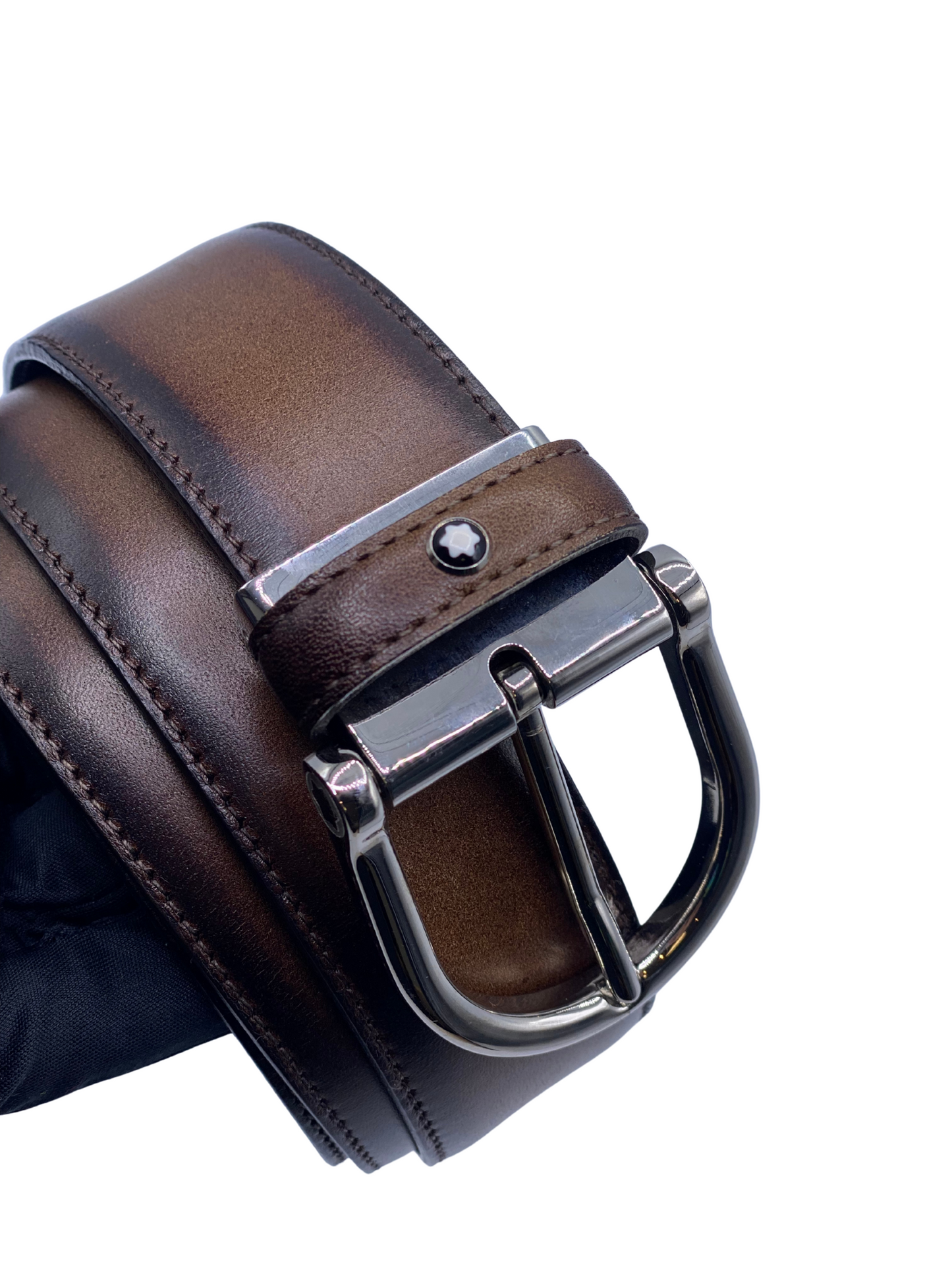 Cinto Montblanc Marrón