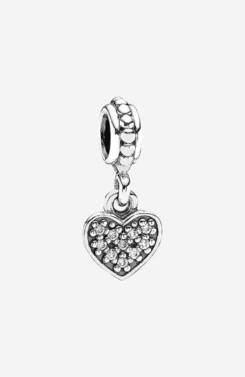 Charm Pandora Colgante Pave Heart