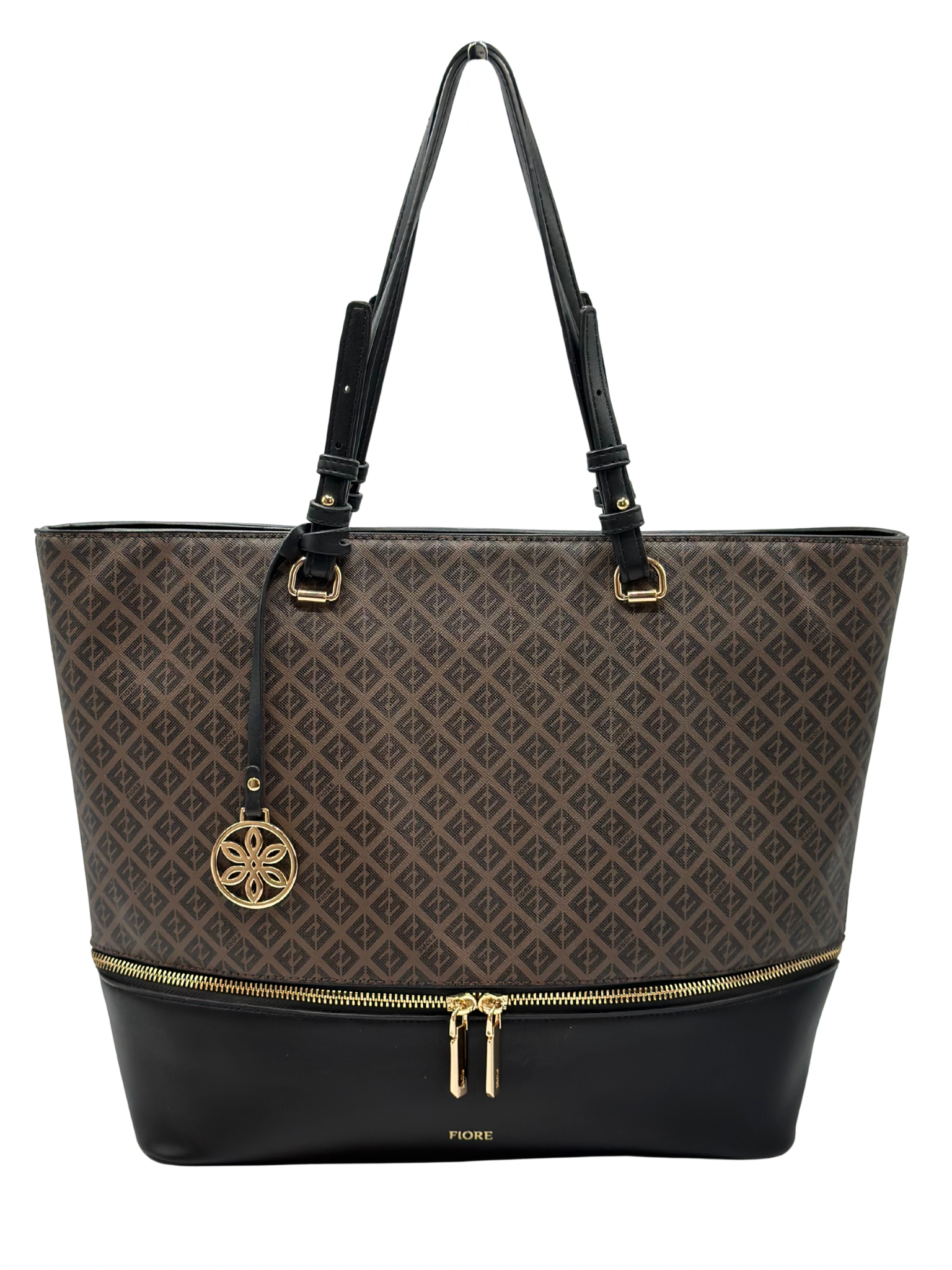 Cartera Marrón Fiore Tote Bag
