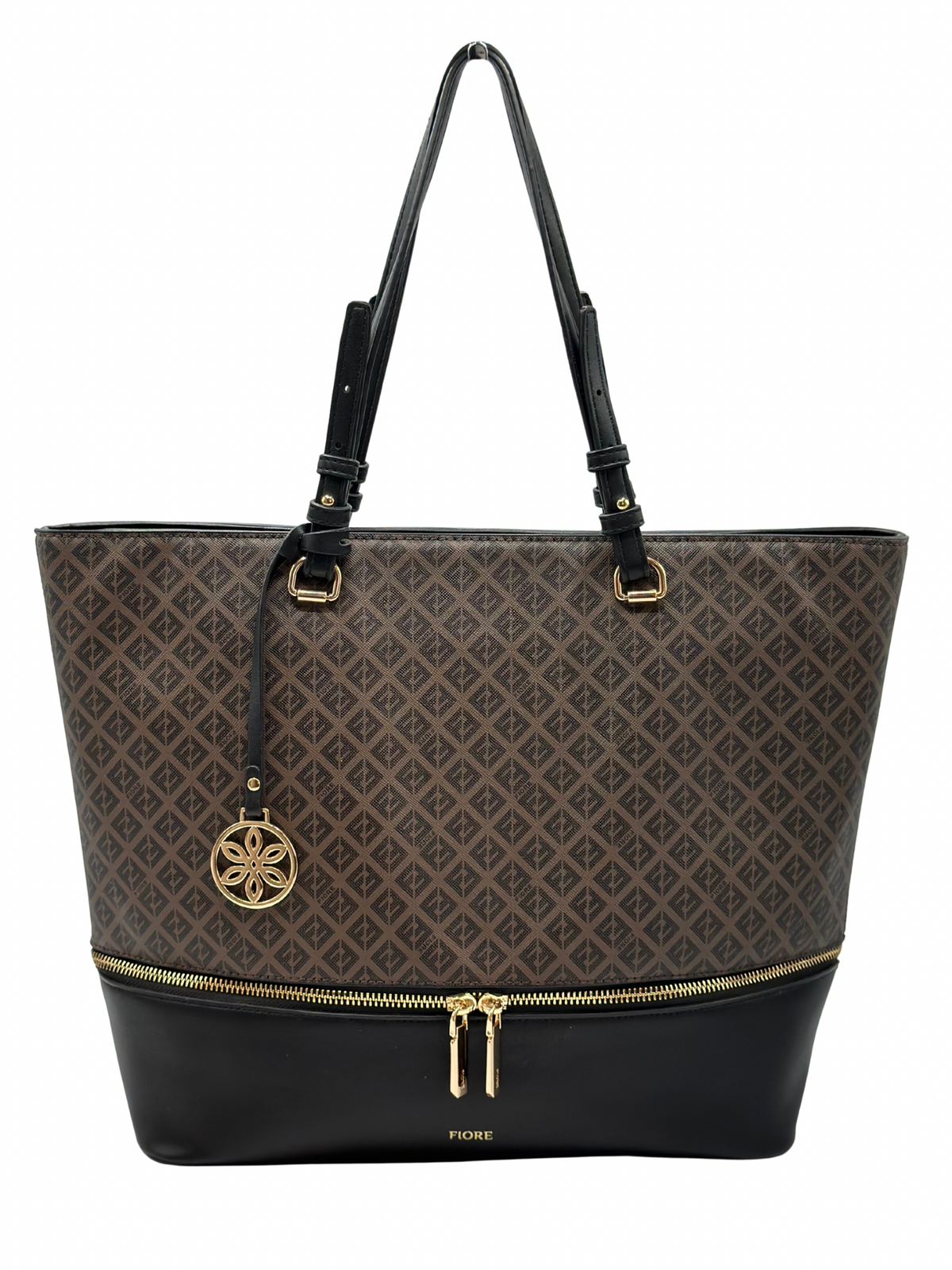 Cartera Marrón Fiore Tote Bag