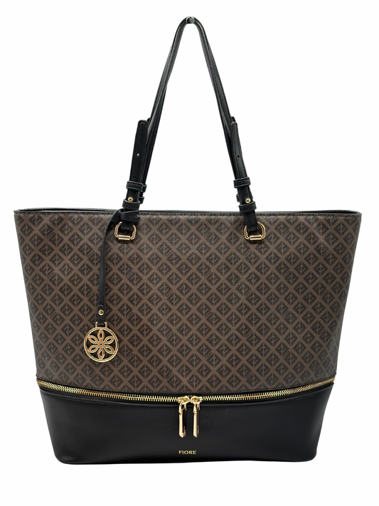 Cartera Marrón Fiore Tote Bag