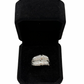 Anillo Statement Ring en Oro Blanco 18k con Diamantes Naturales en Pavé