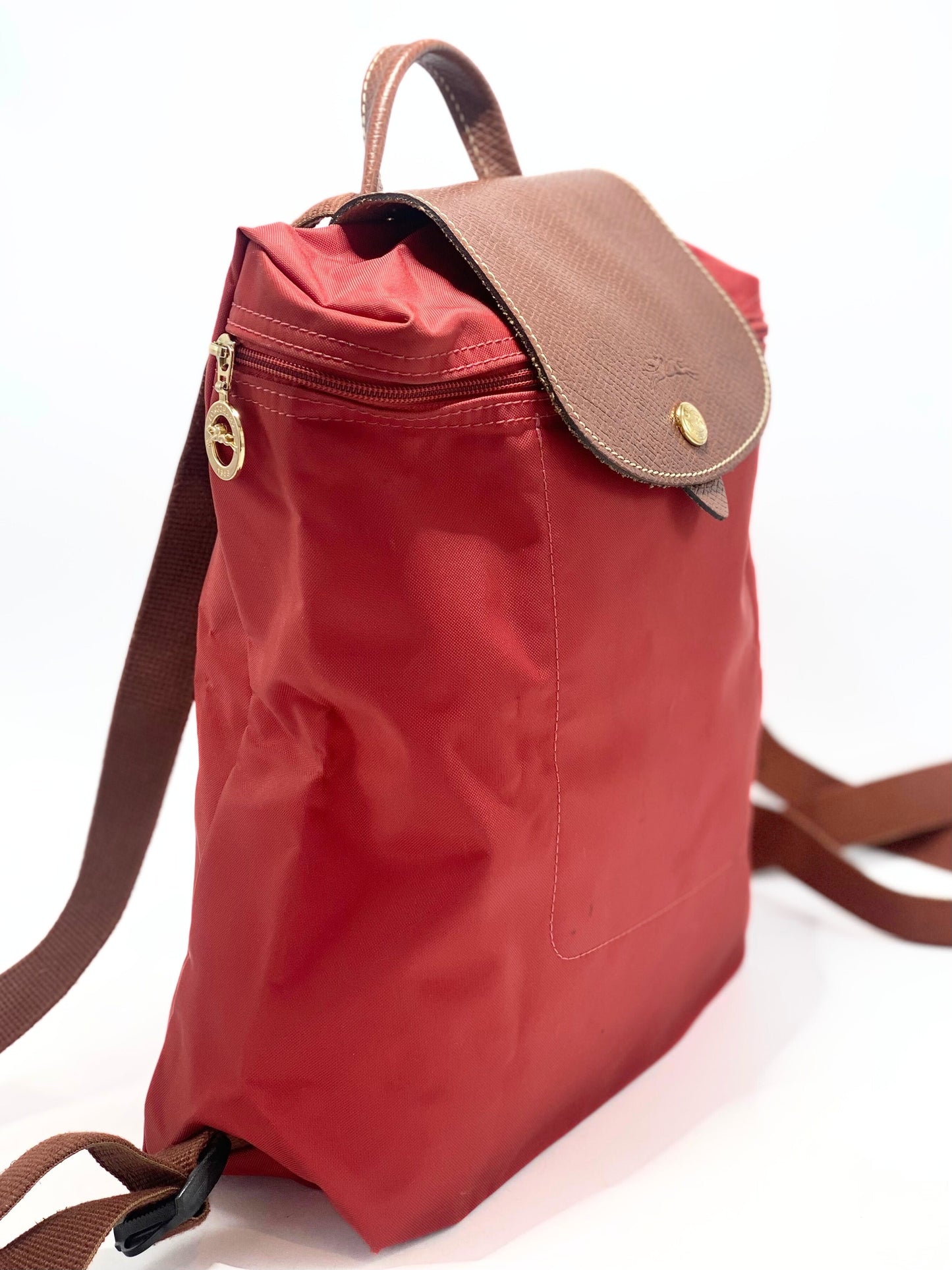 Mochila Longchamp Le Pliage Roja