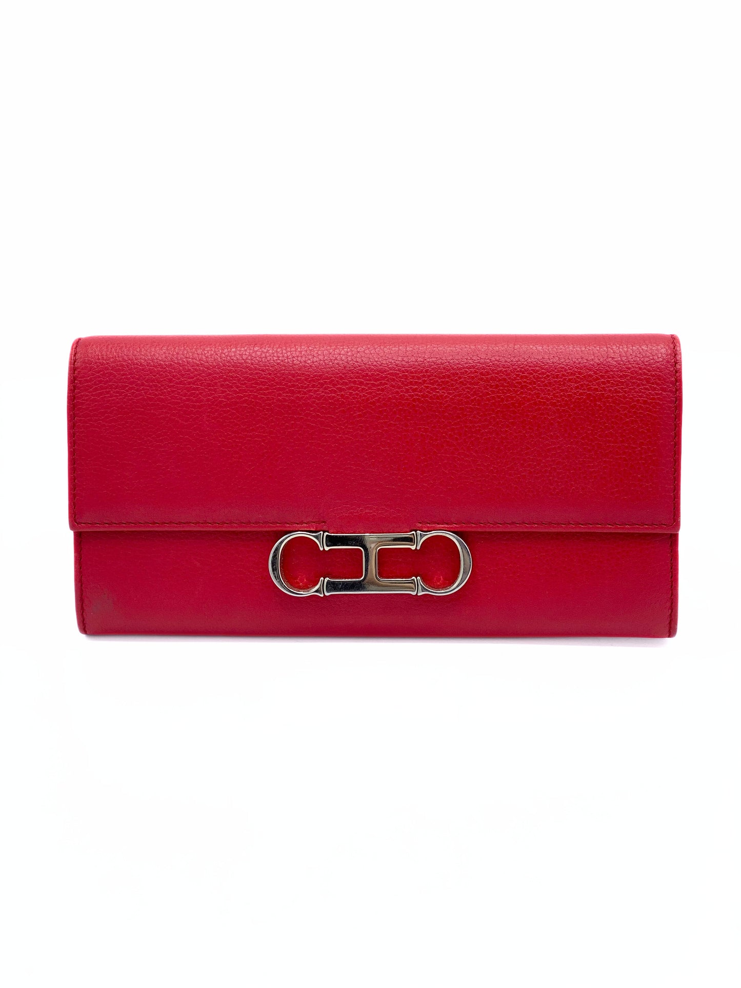 Billetera Carolina Herrera Insignia Roja