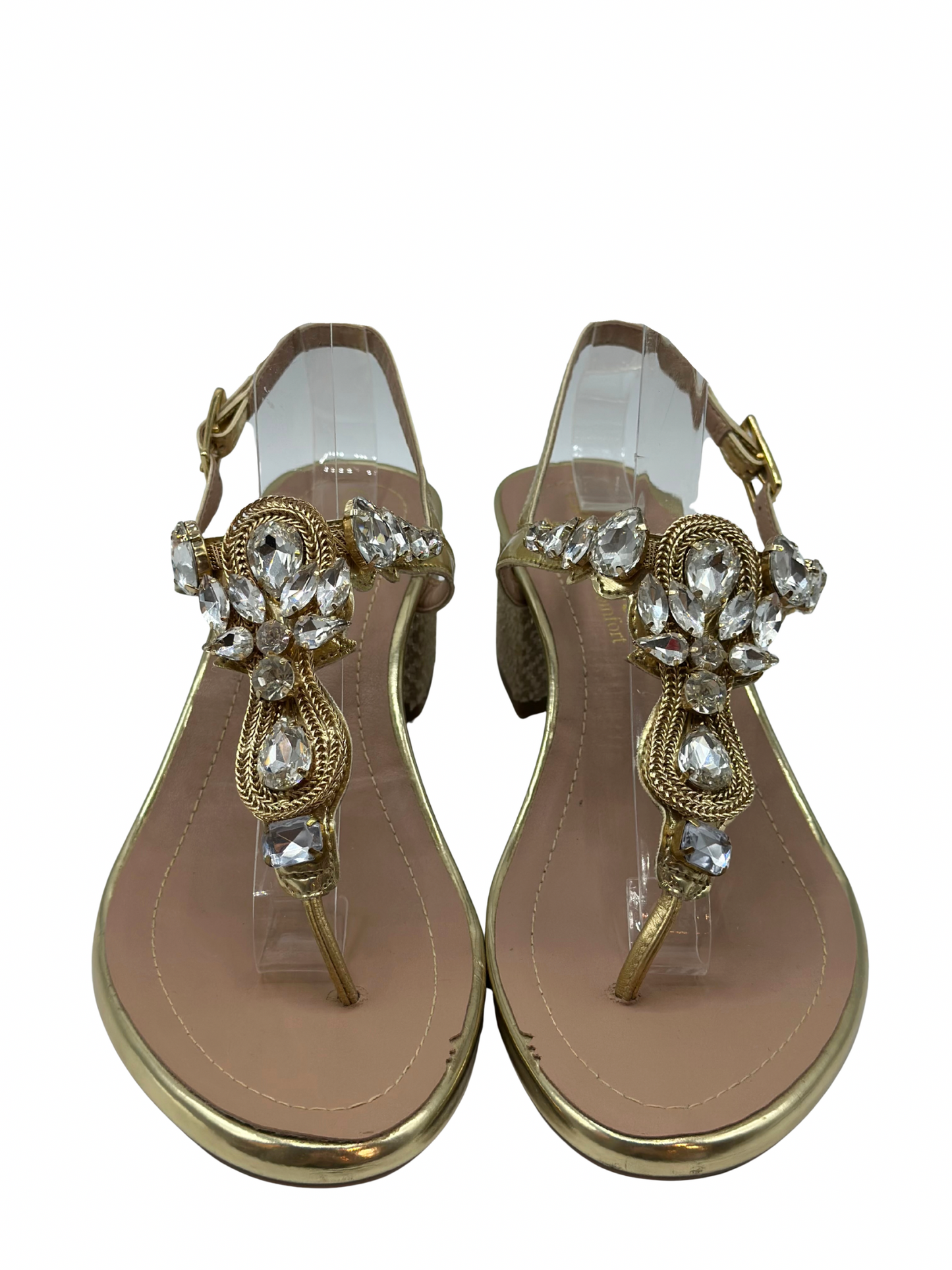 Sandalias Doradas Carmen Steffens (37)