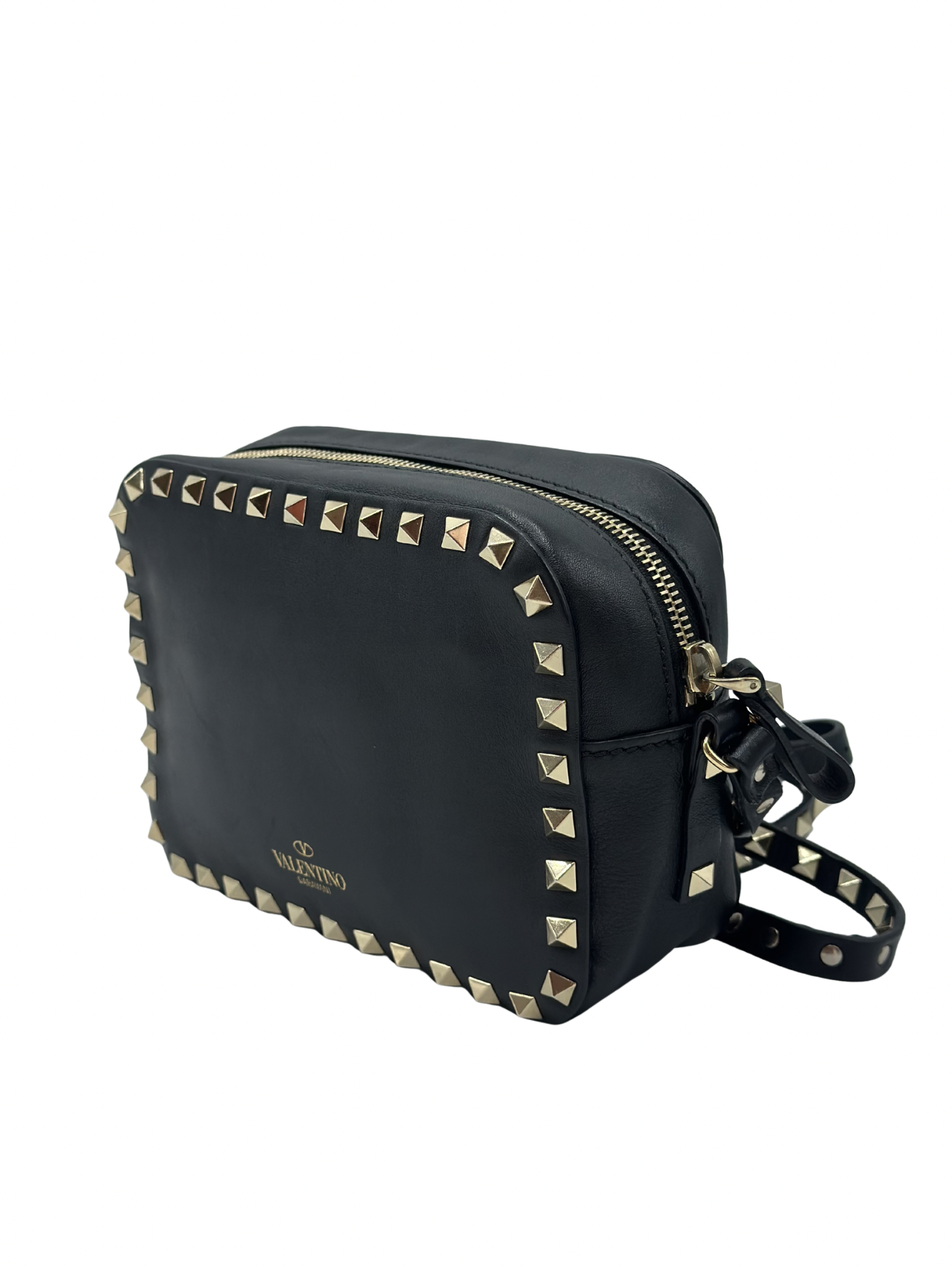 Bandolera Negra Valentino Garavani Rockstud