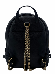 Mochila Negra Gucci Soho Interlocking