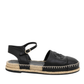 Espadrilles Chanel CC Cap Toe Ankle Strap (41)