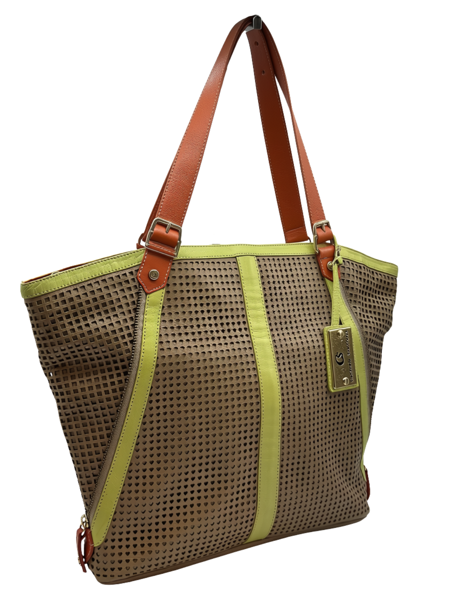 Cartera Beige Carmen Steffens Tote Bag