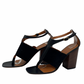Sandalias Negras Céline (Talle 37.5)