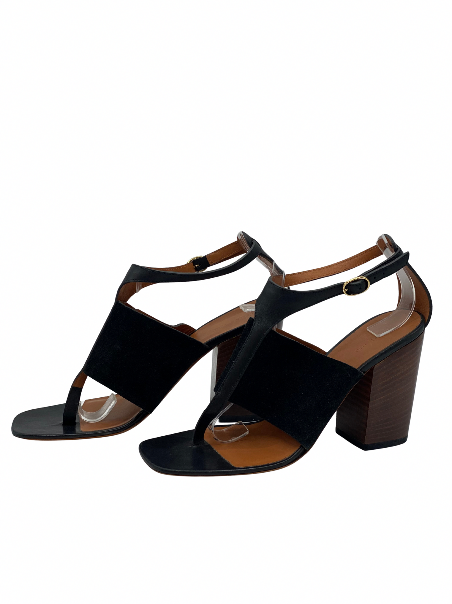 Sandalias Negras Céline (Talle 37.5)