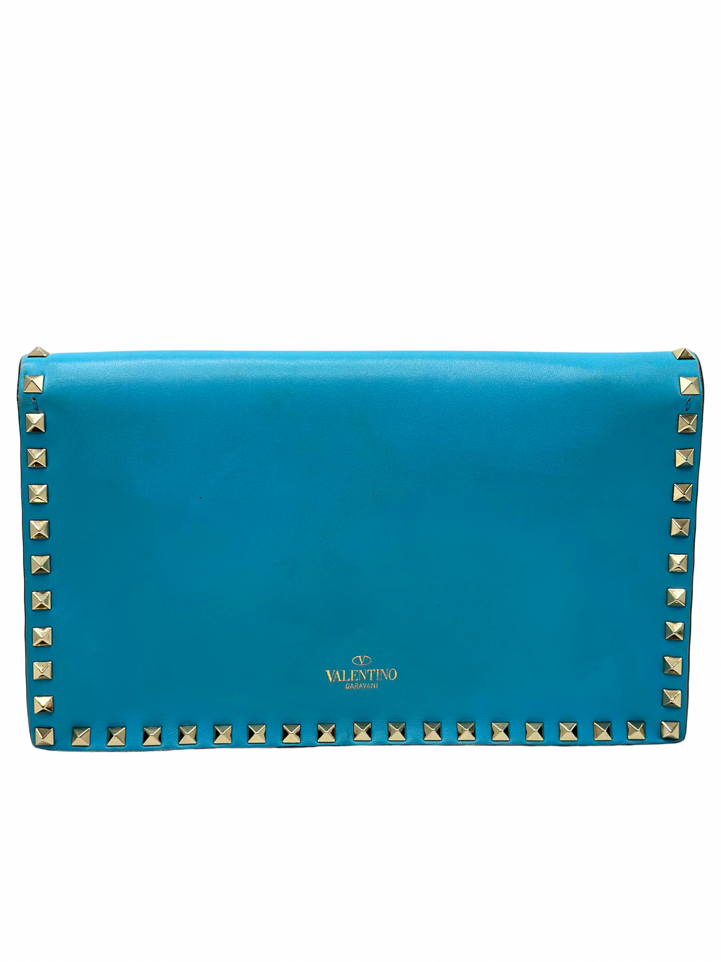 Clutch Celeste Valentino Garavani Rockstud