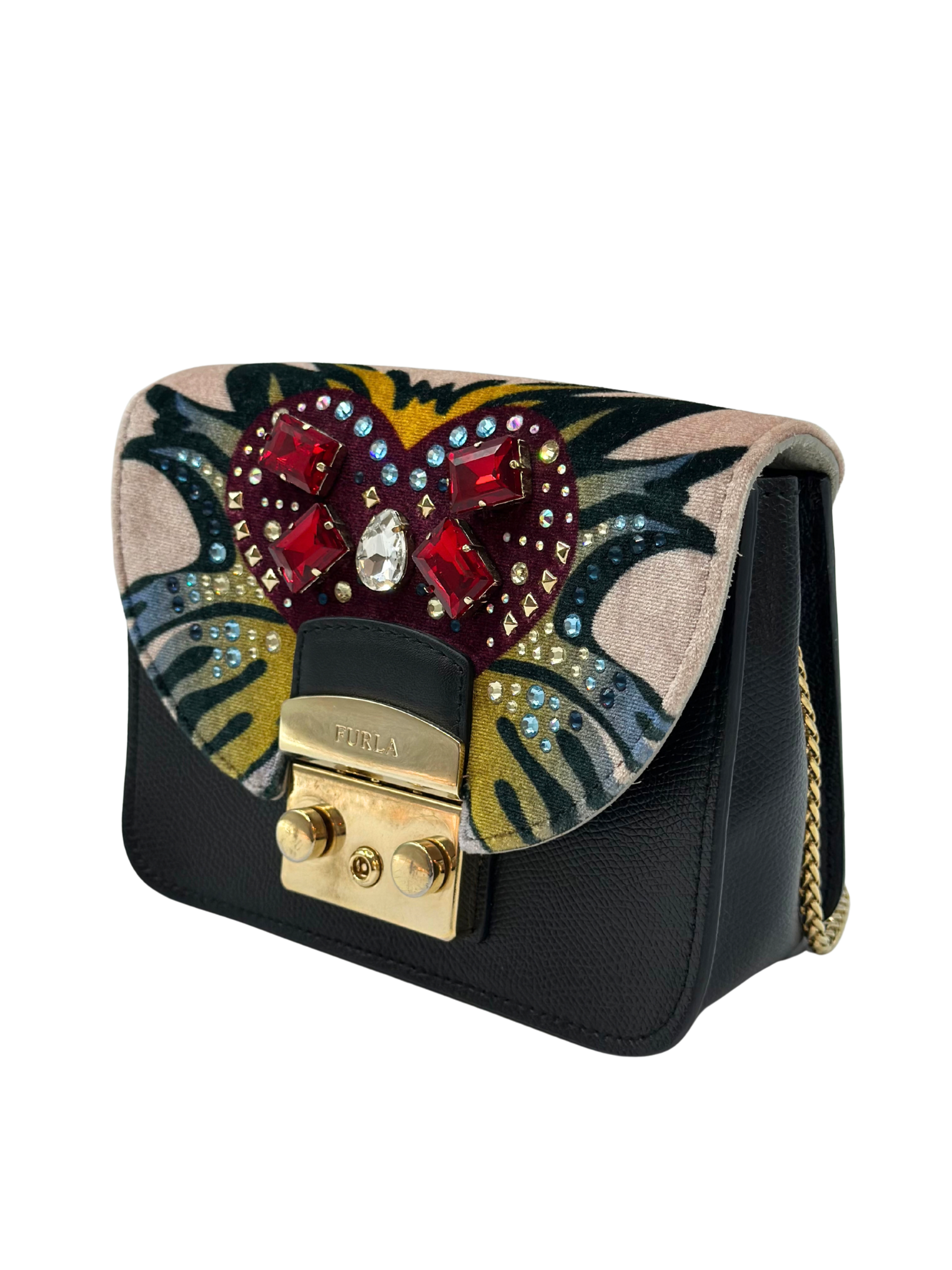 Bandolera con Solapa Intercambiable Furla