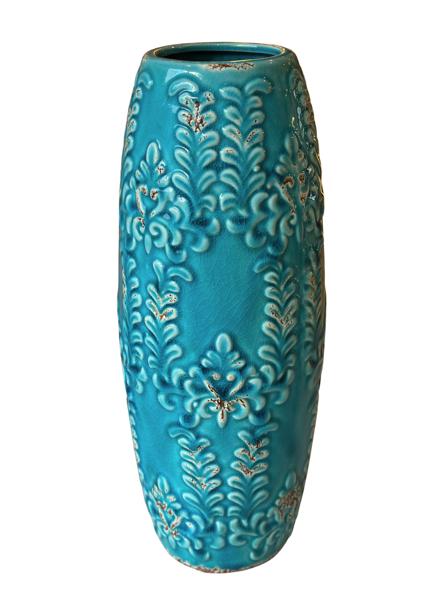 Jarrón Turquesa Vintage (32cm)