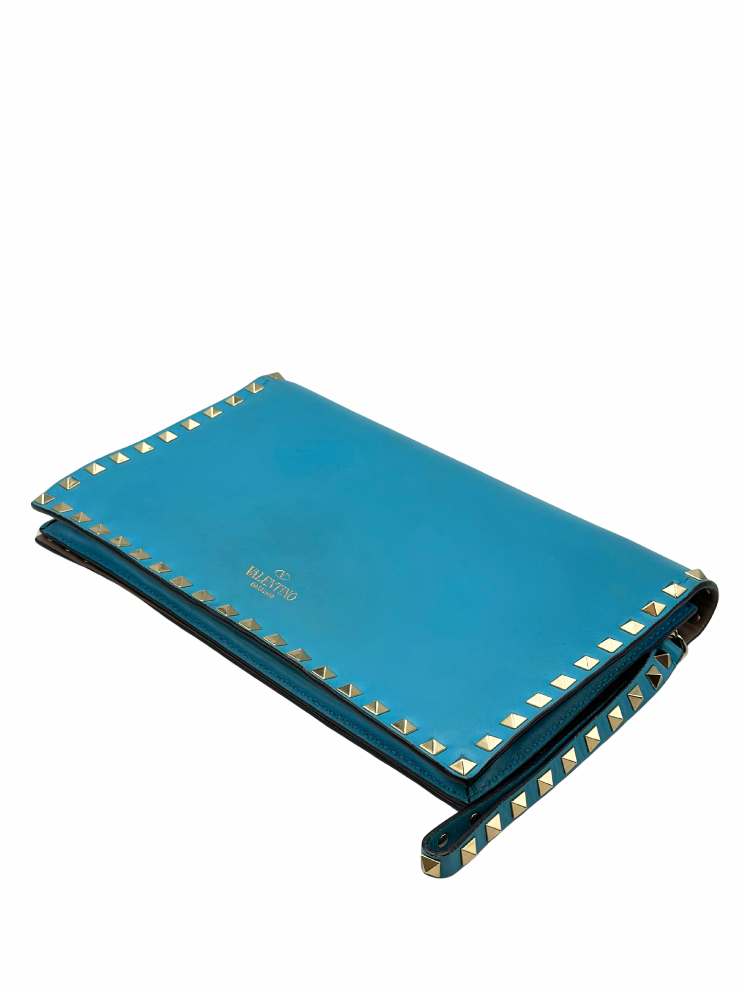 Clutch Celeste Valentino Garavani Rockstud