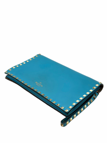 Clutch Celeste Valentino Garavani Rockstud