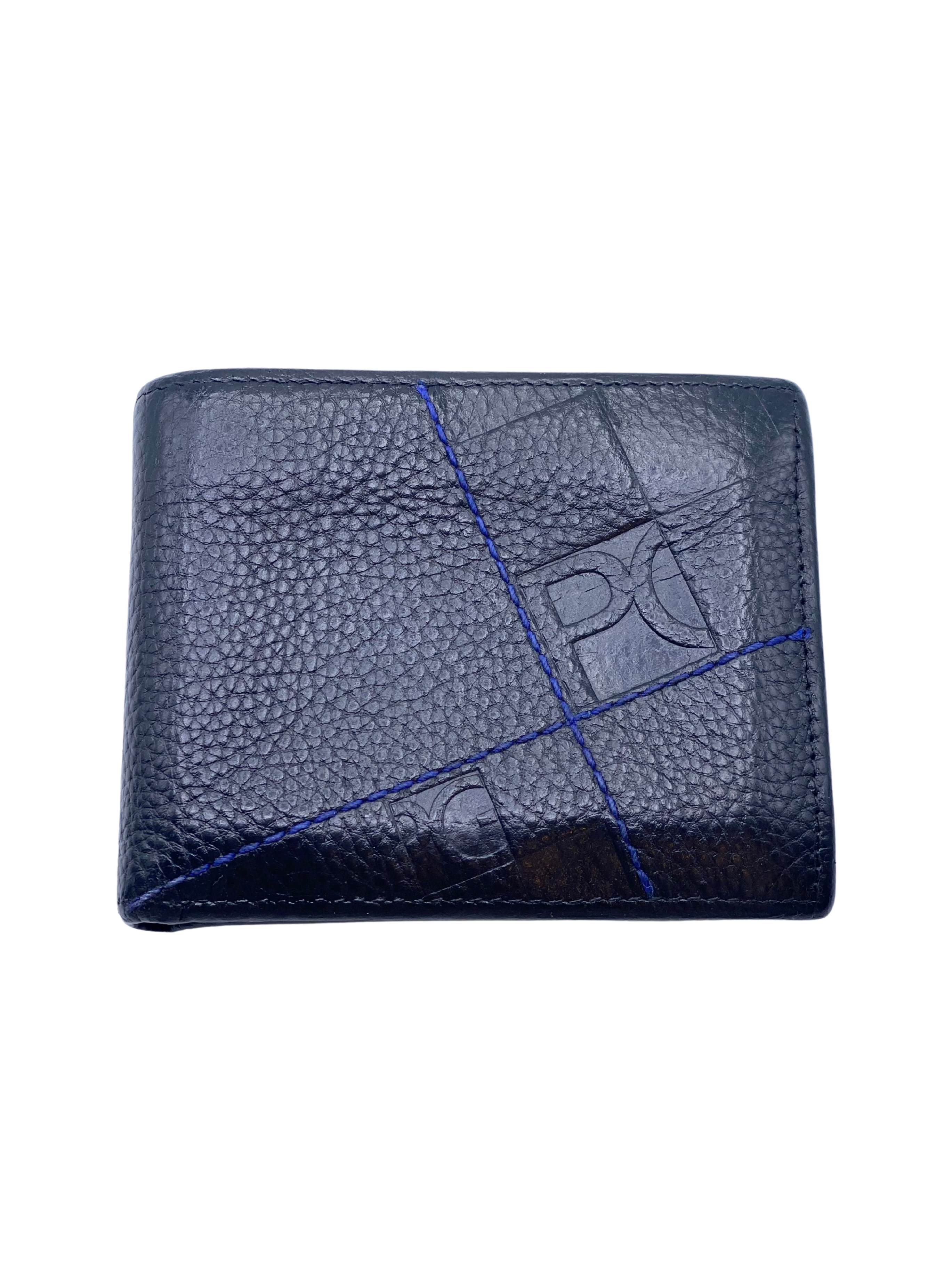 Billetera Purificación García Negra Masculina