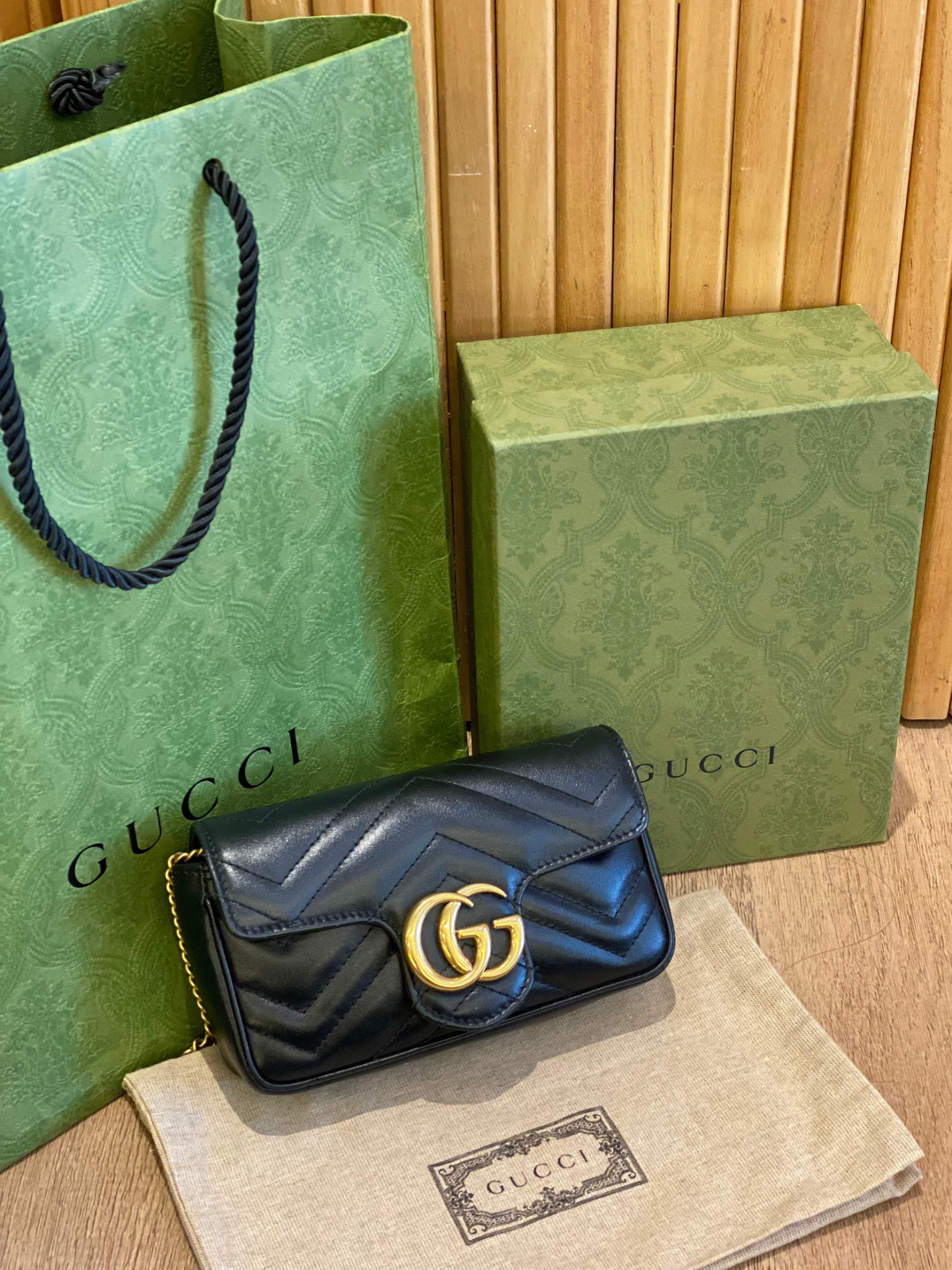 Mini Bandolera Gucci GG Marmont Matelassé