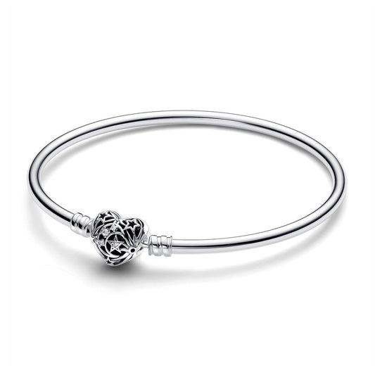 Pulsera Pandora Rigida Celestial Heart Nueva