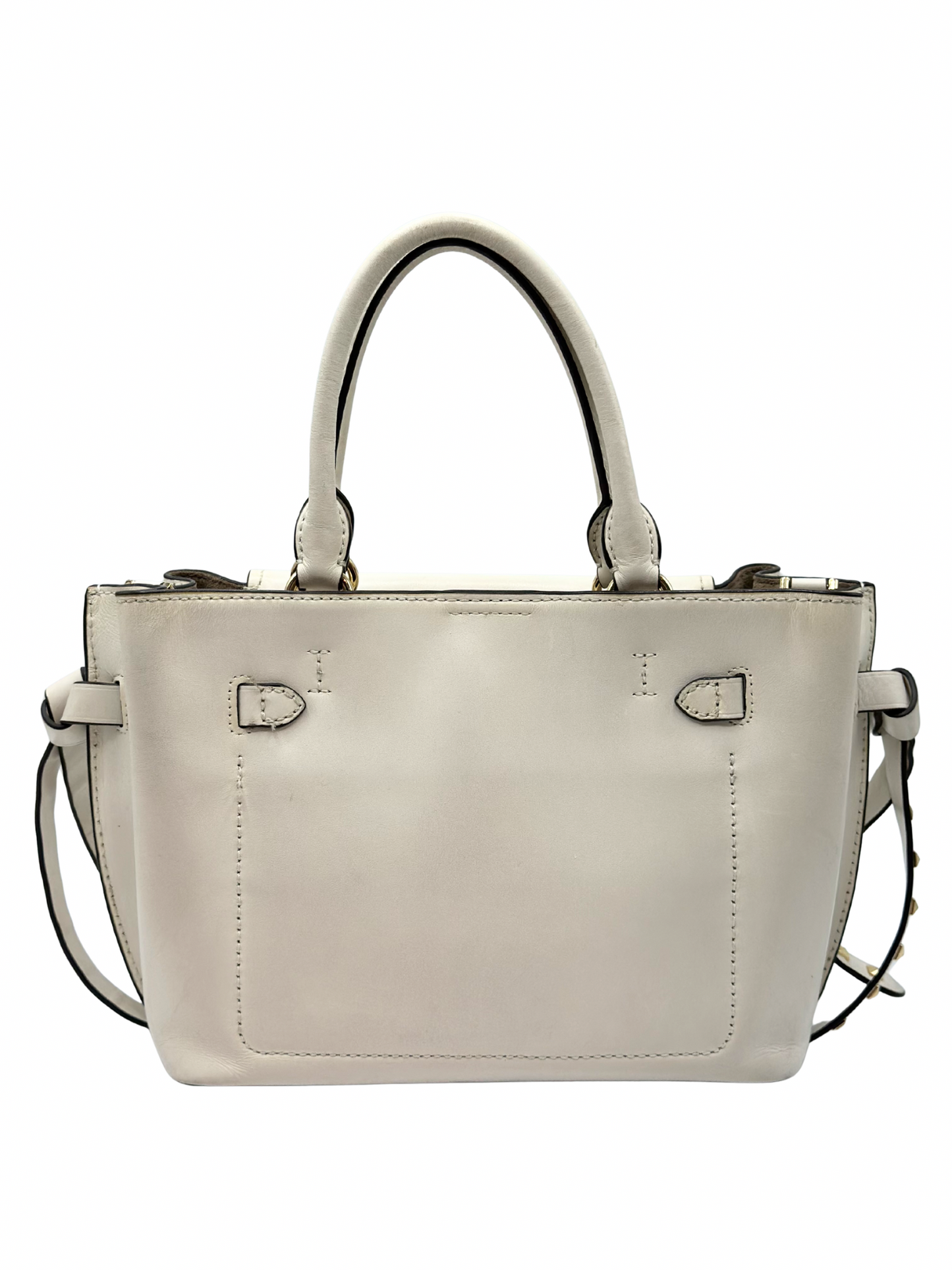 Cartera Blanca Michael Kors Hamilton Legacy