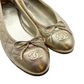 Chatita Bailarina Chanel Dorada (38)