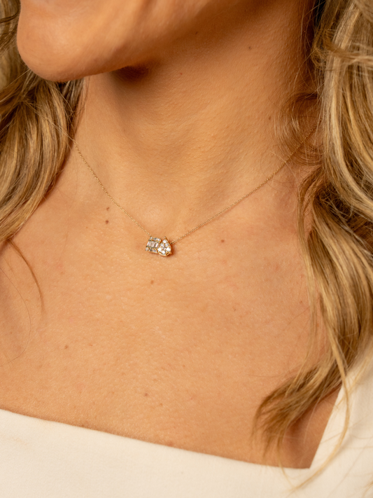 Collar Delicado en Oro Amarillo 14k