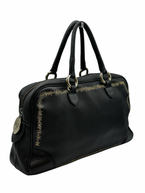 Cartera de Mano Negra Luz Da Lua