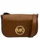 Cartera Marrón de Cuero Michael Kors Samira