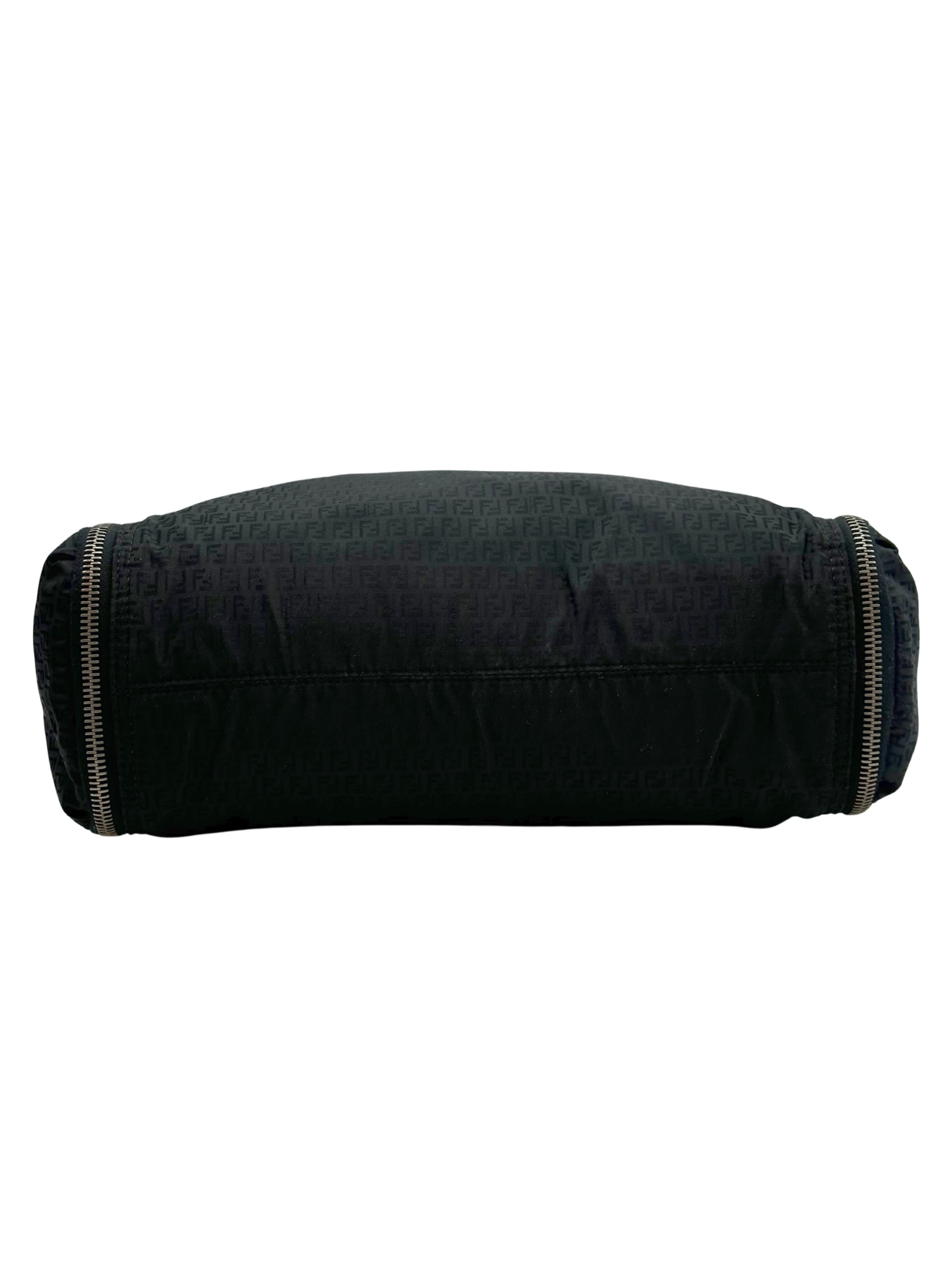 Cartera Negra Fendi Zucca Vintage