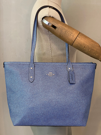 Cartera Celeste Coach Tote Bag