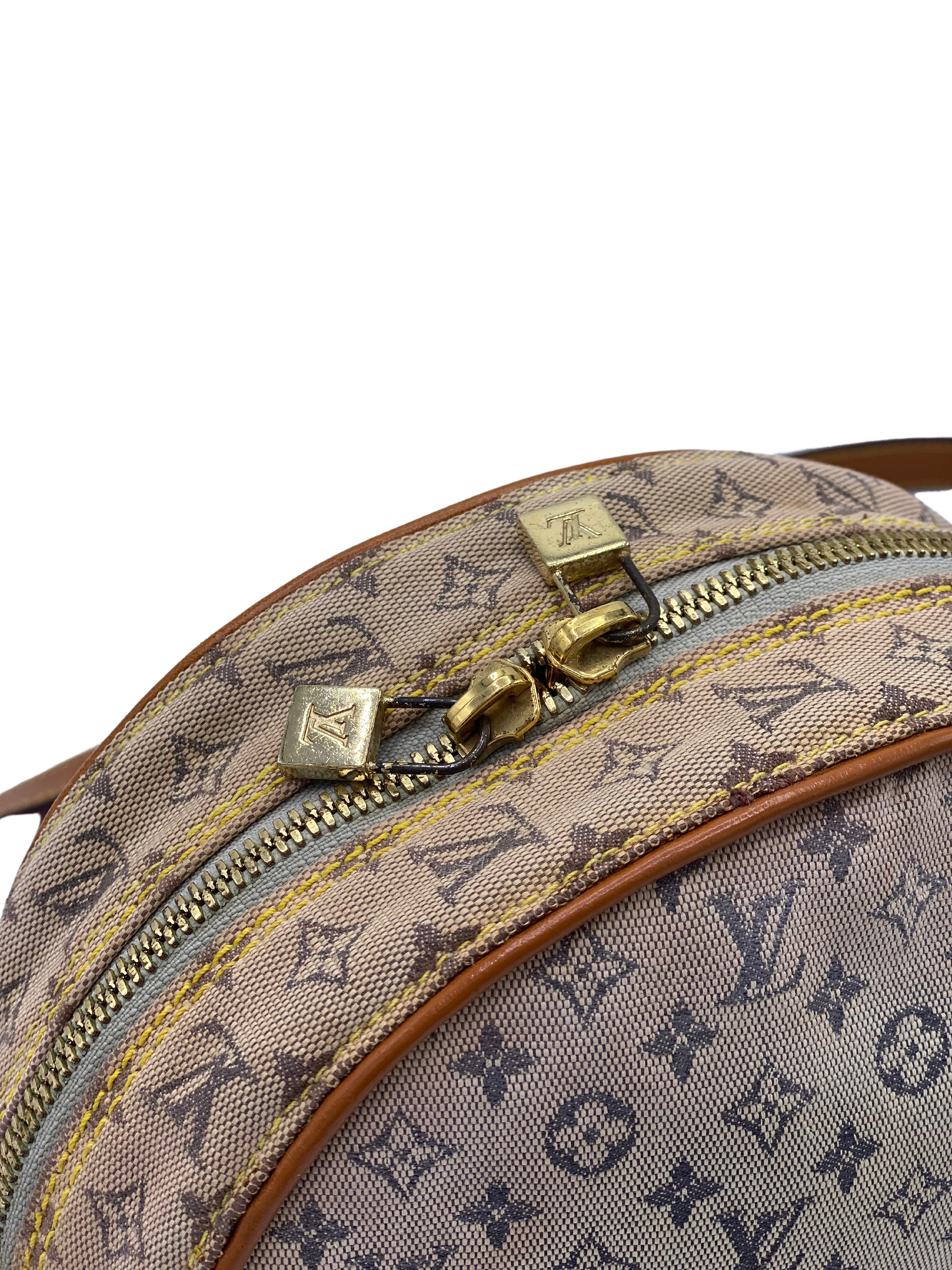 ⁠Bandolera Louis Vuitton Jeanne MM Blue Monogram