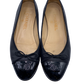 Chatita Bailarina Chanel Negra (38.5)