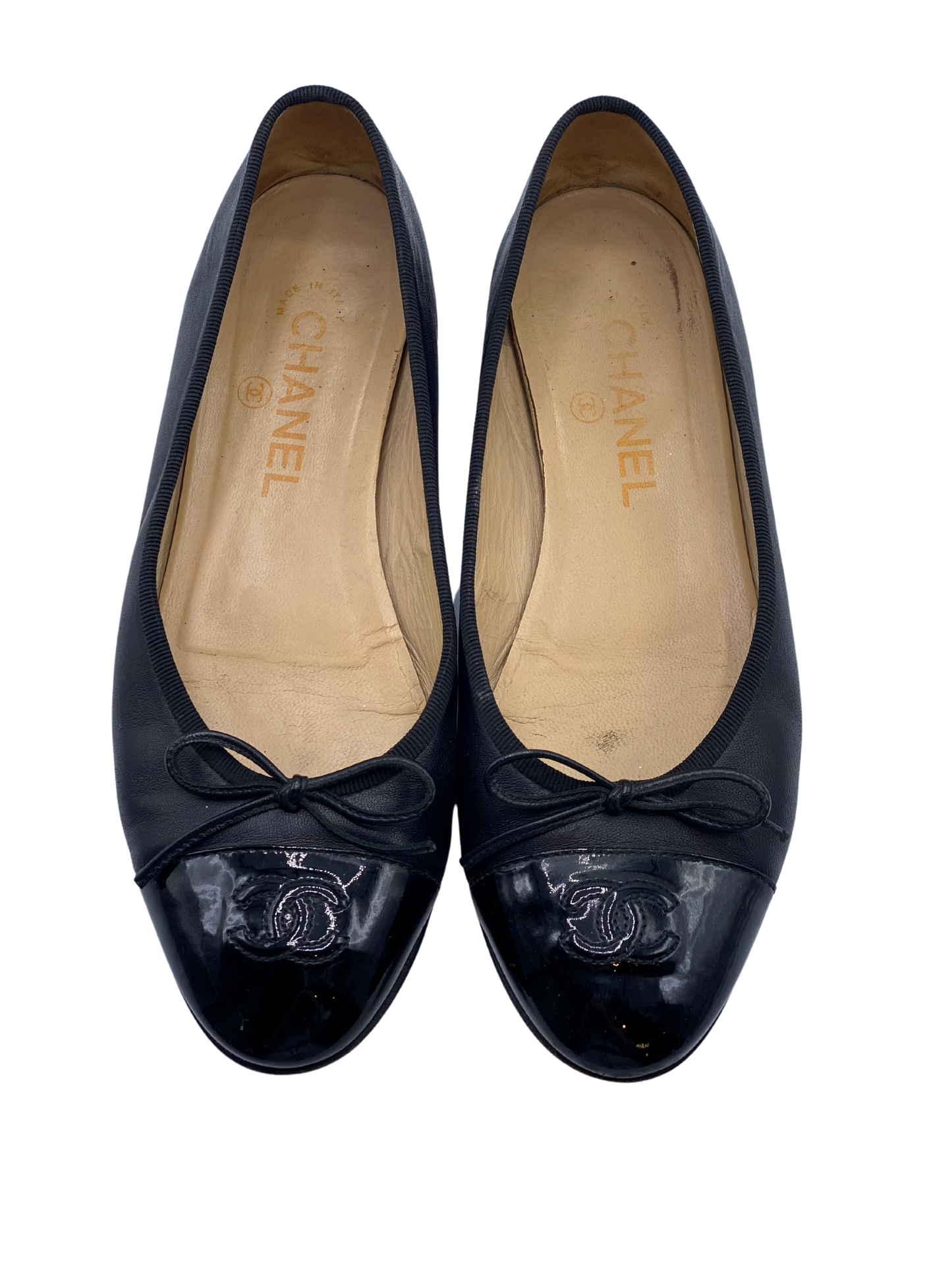 Chatita Bailarina Chanel Negra (38.5)