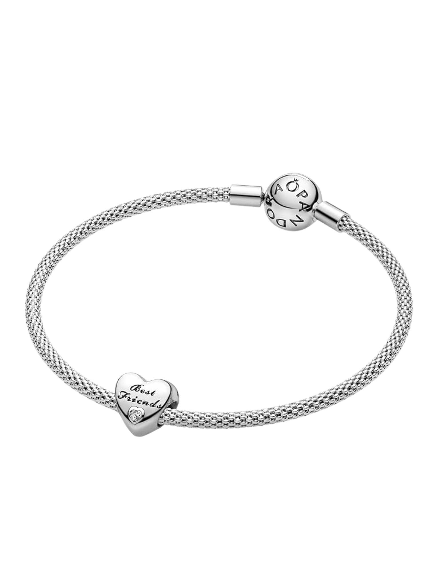 Charm Pandora Corazón de Amistad Best Friends