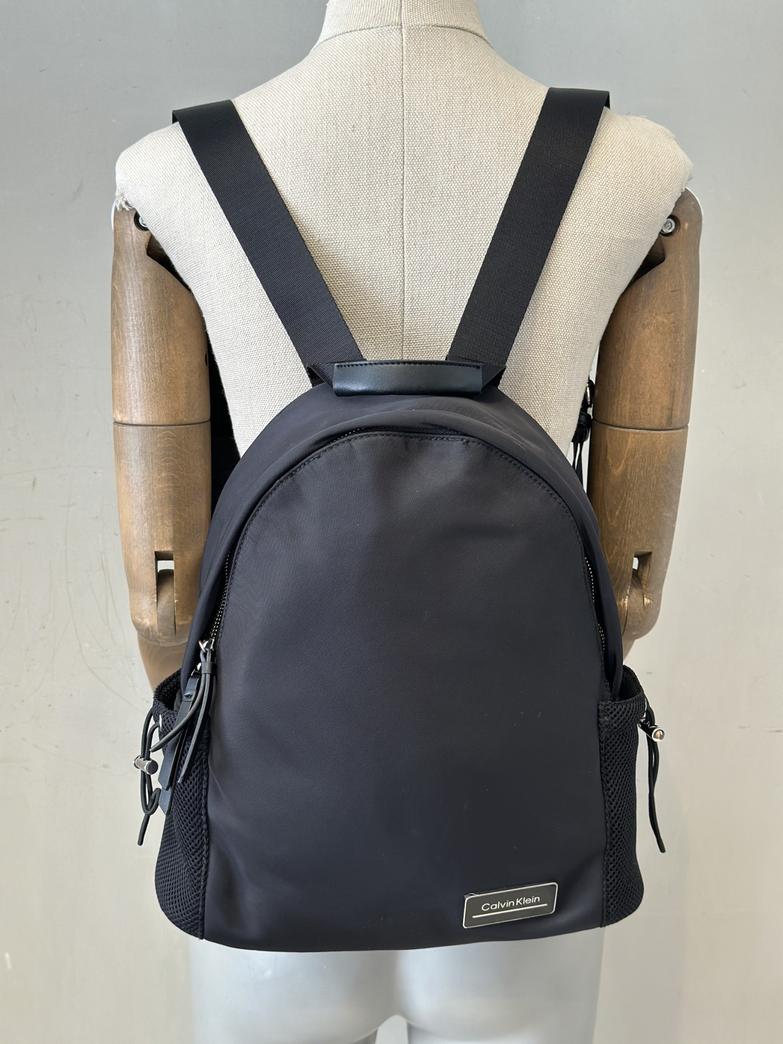 Mochila Negra Calvin Klein