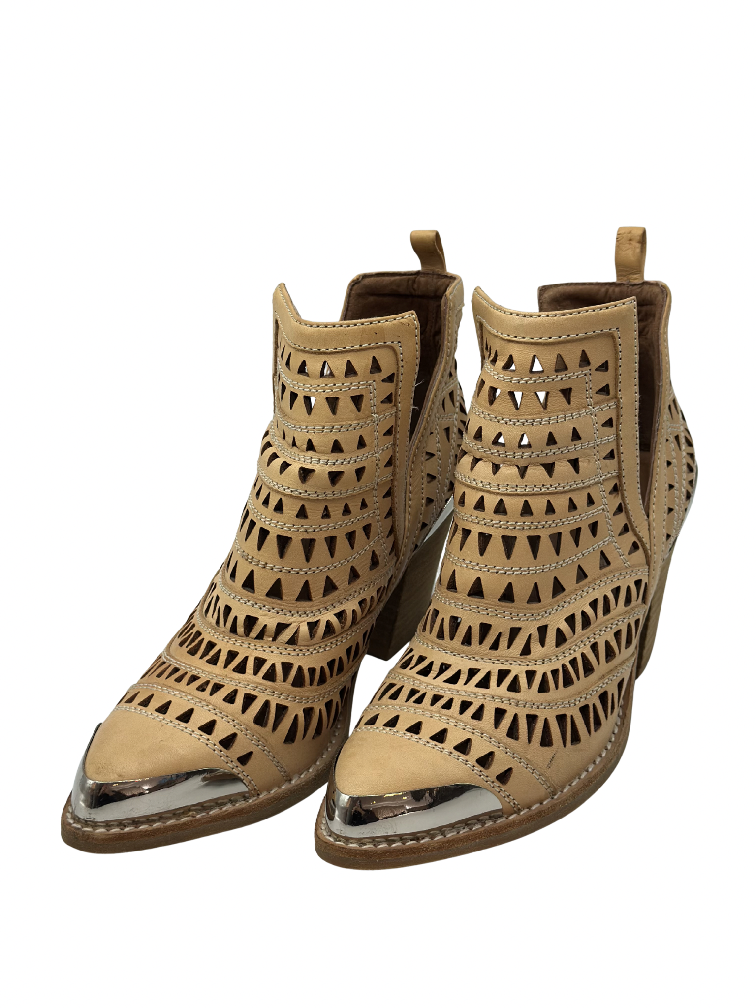 Botas Tono Beige Jeffrey Campbell (36)