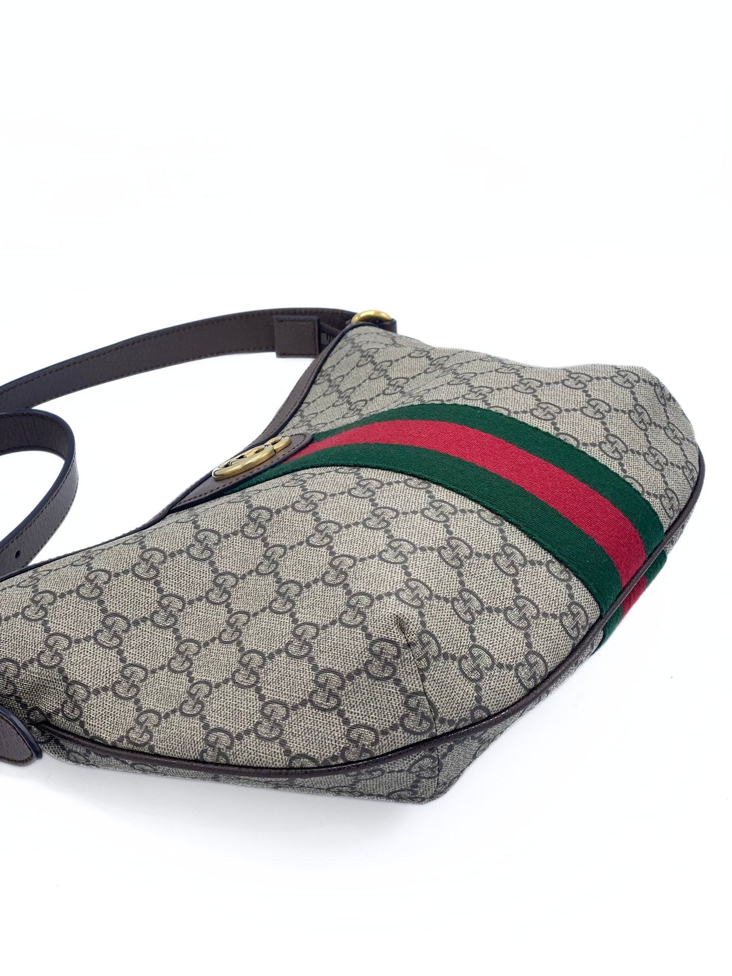 Bandolera Gucci Supreme GG Ophidia Half Moon