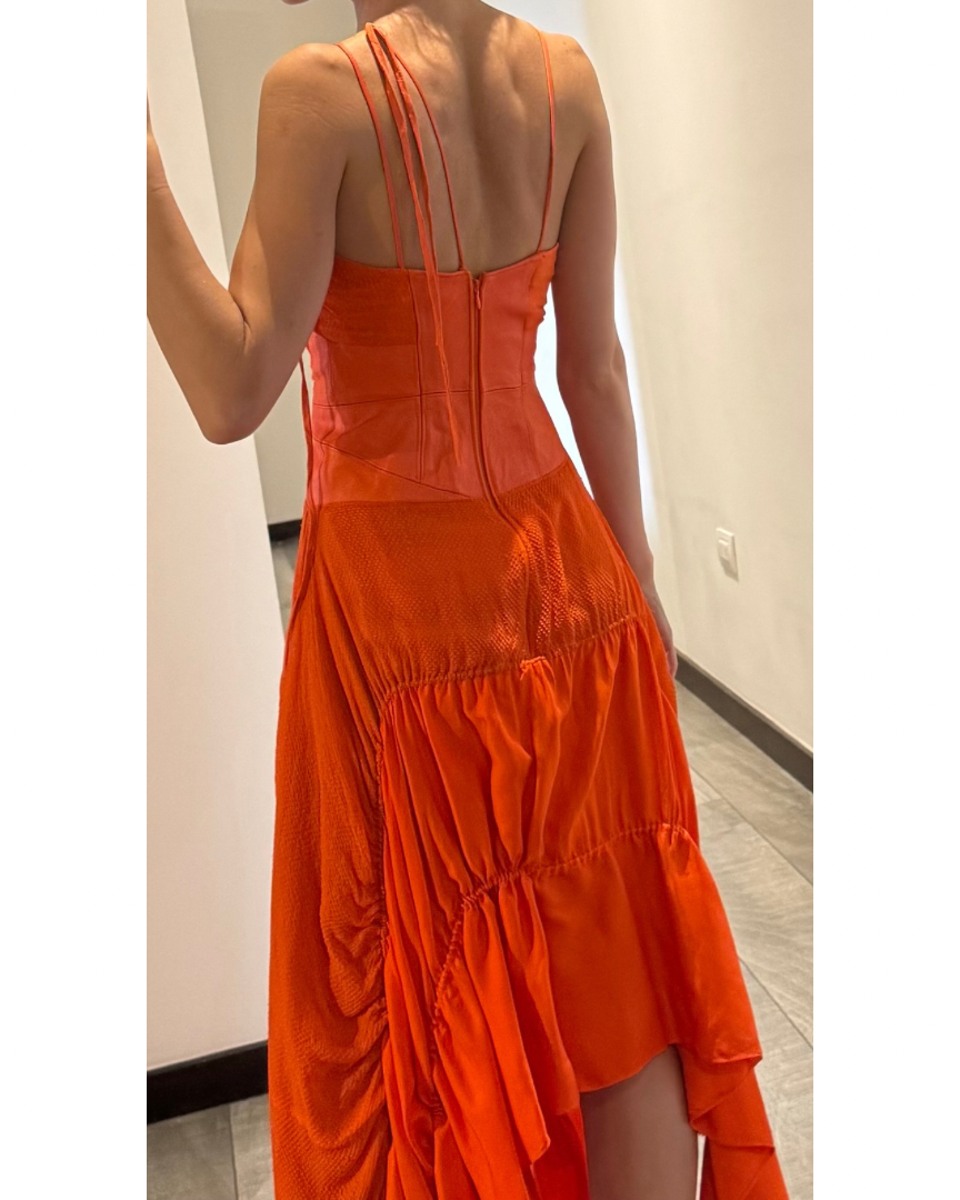 Vestido Florencia Soerensen Naranja