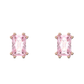 Aros Swarovski Stilla Pink Stud