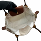 Cartera Beige Longchamp Le Pliage (M)