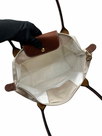 Cartera Beige Longchamp Le Pliage (M)