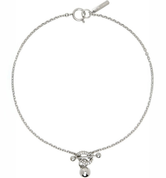 Collar Justin Clenquet Silver Gordon Choker