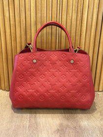 Cartera Roja Louis Vuitton Montaigne