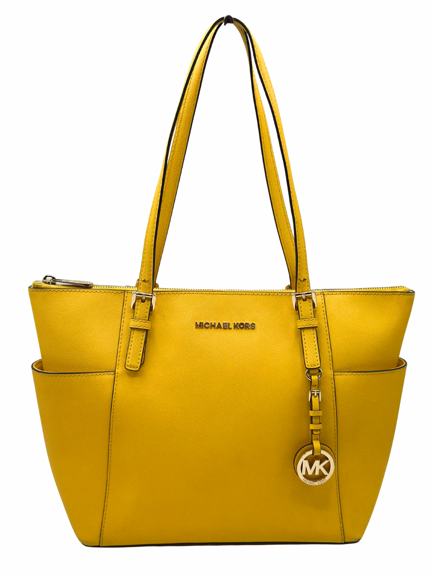 Cartera Mediana Amarilla Michael Kors