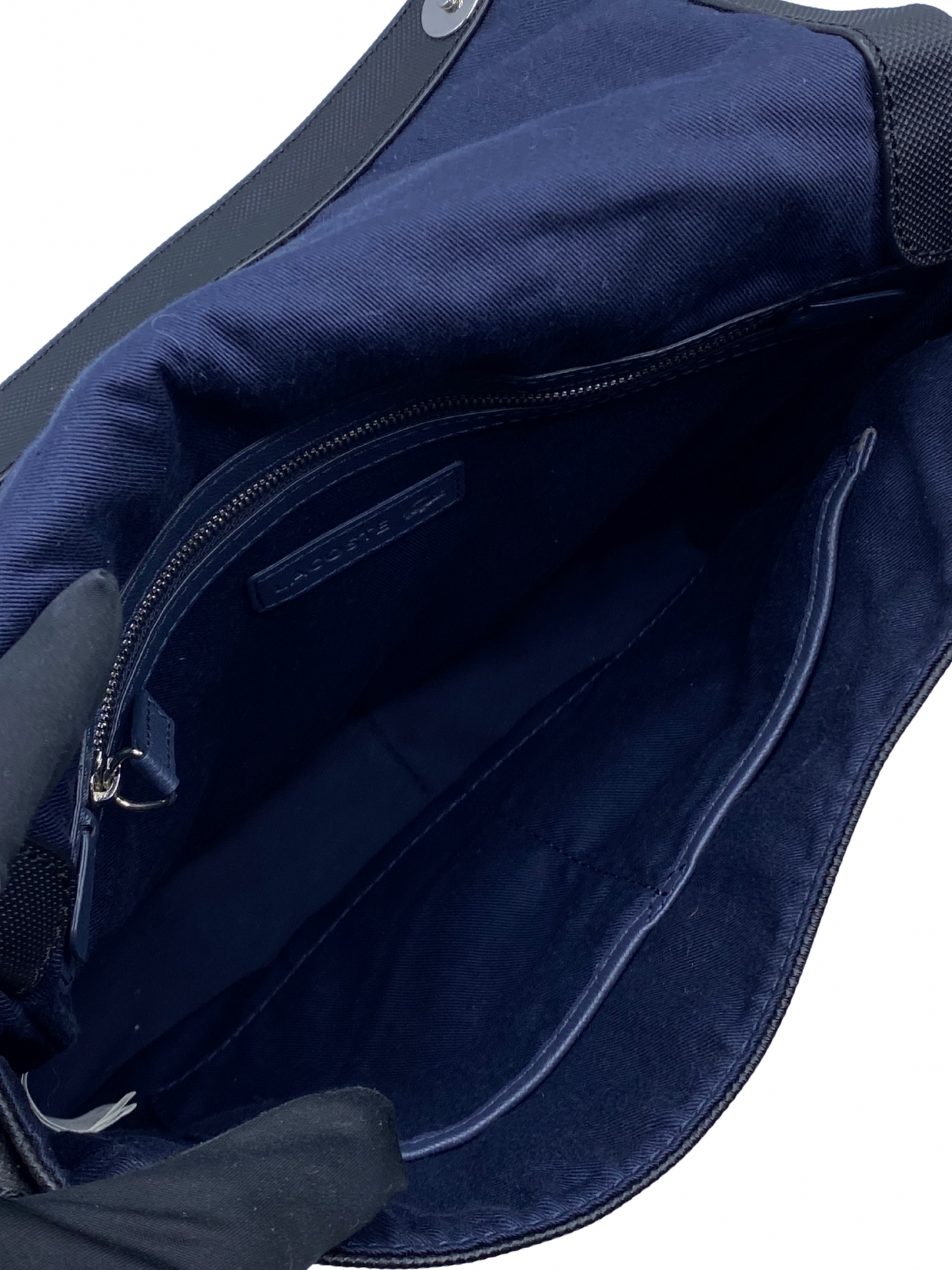 Cartera Lacoste Negra