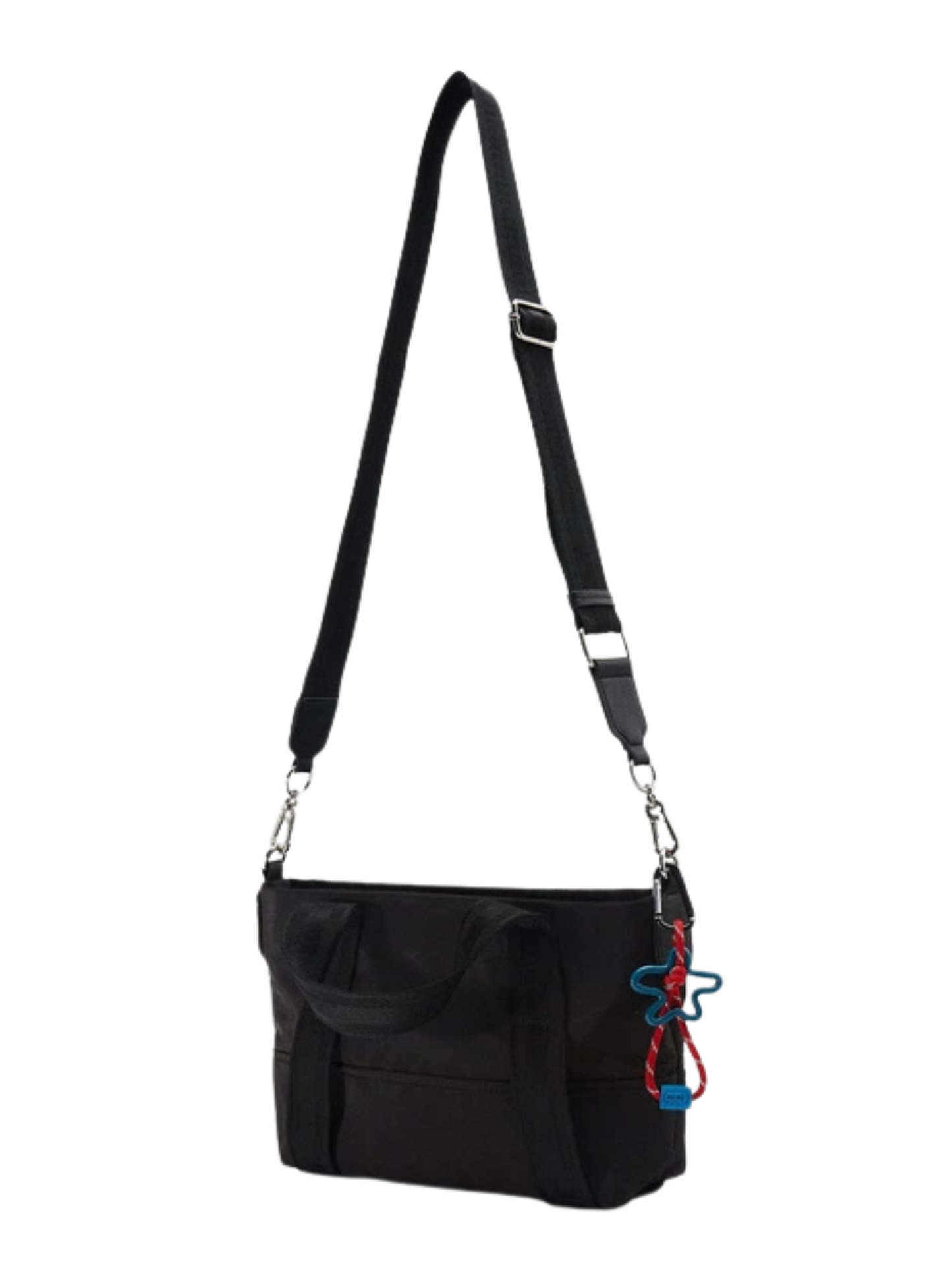 Bolso Negro de Nylon Parfois