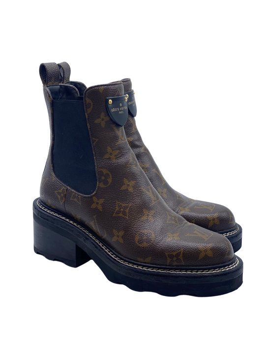 Botas Louis Vuitton Beaubourg Monogram (37)