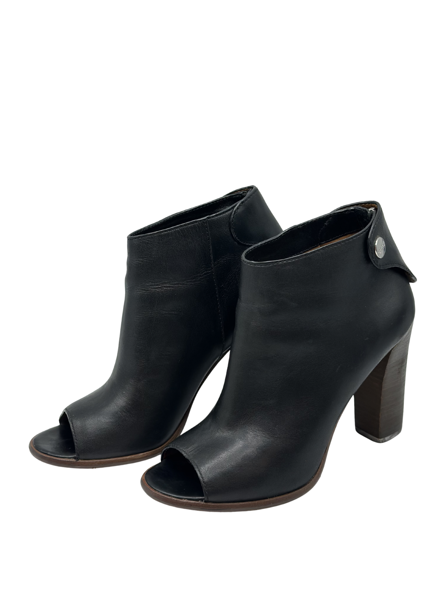 Botines Peep Toe Coach Labelle (8.5)