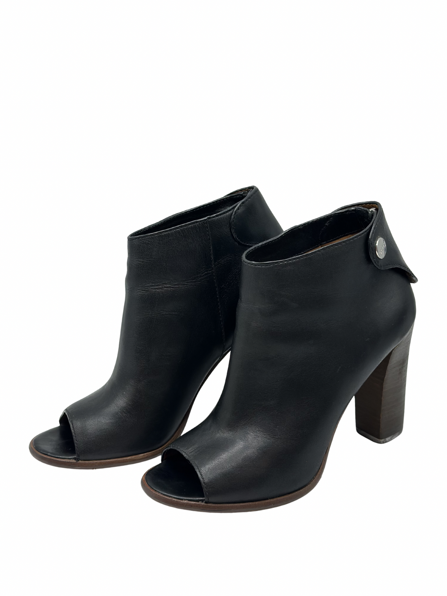 Botines Peep Toe Coach Labelle (8.5)