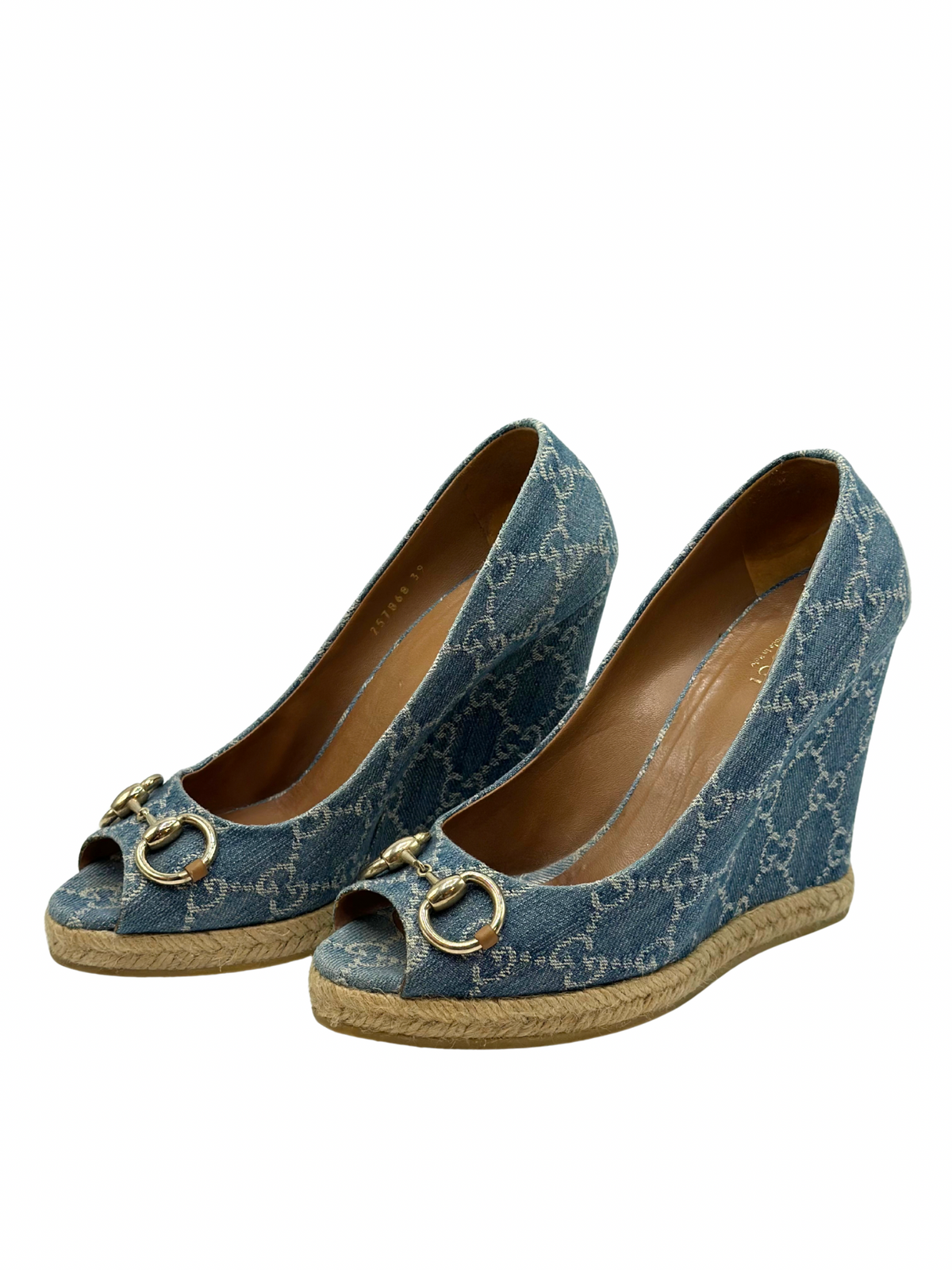 Pumps Peep-Toe Gucci Horsebit (39)